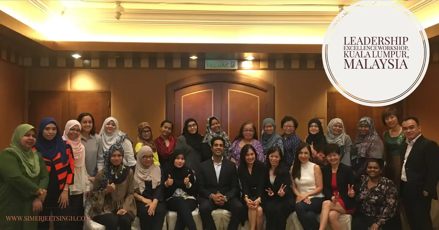 Simerjeet Singh, recognized as one of the best motivational speakers in Singapore