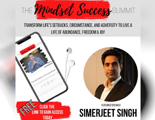 Transform your life’s setbacks with Virtual Keynote Speaker Simerjeet Singh.